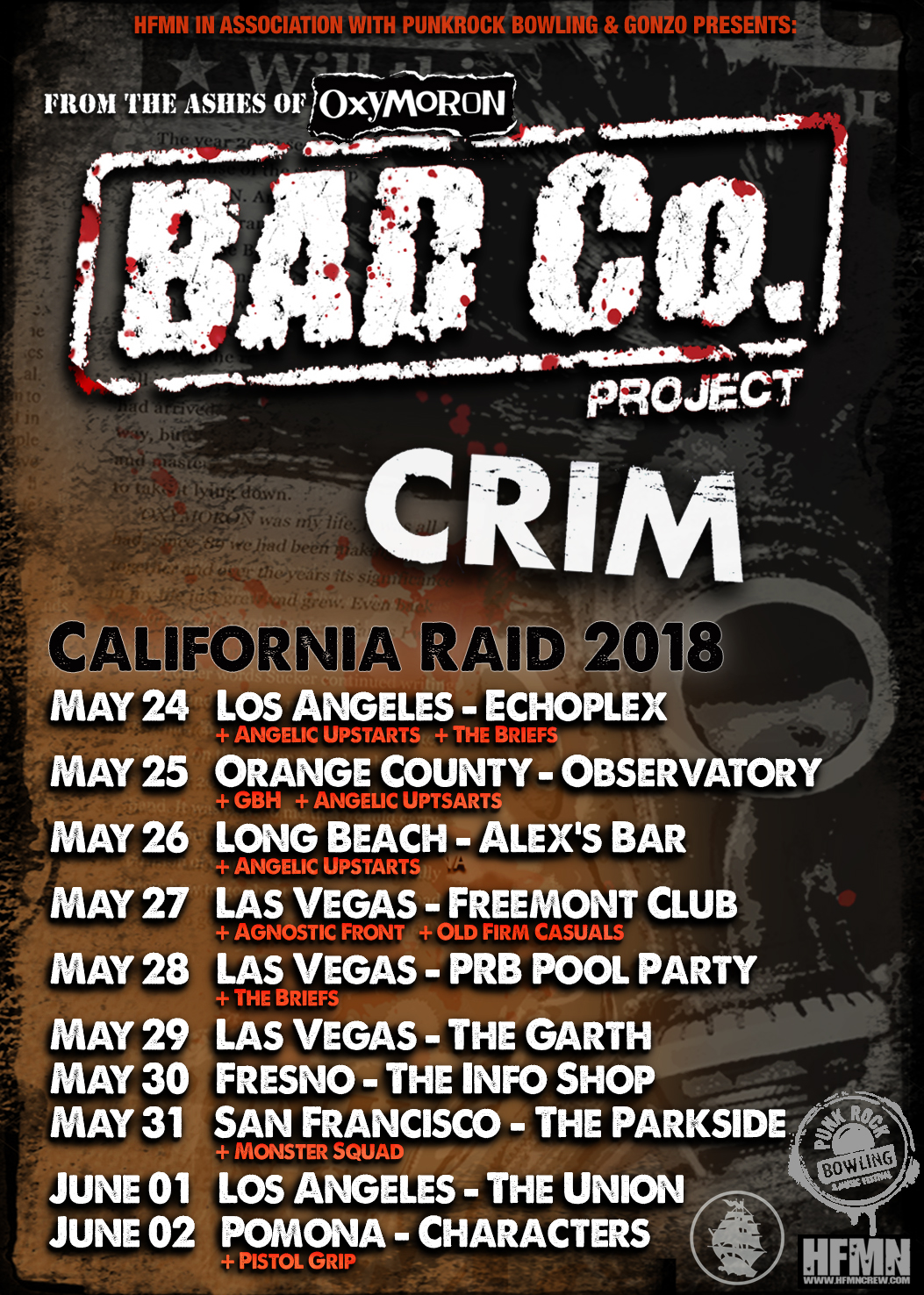 CA Tour 2018
