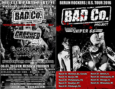 Live in Berlin & the USA